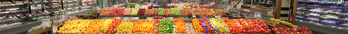 supermarket fruits